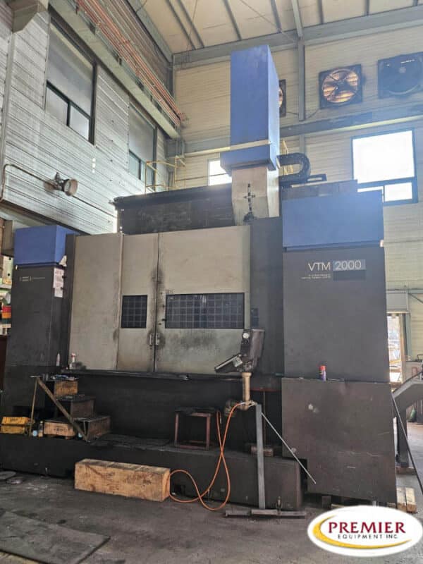 Hwacheon Vtm2000  Cnc Vertical Turn Mill, Long Type