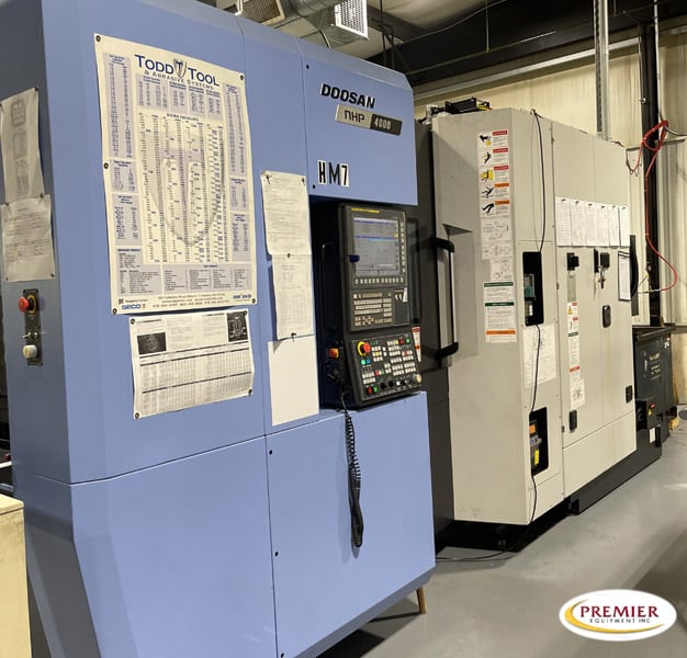Home Doosan Nhp4000 Cnc Horizontal Machining Center
